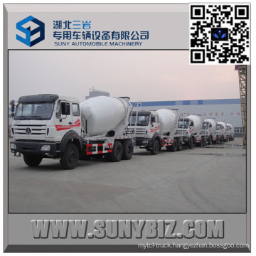 North Benz 10 Wheeler 7 Cbm Cement Mixer Truck